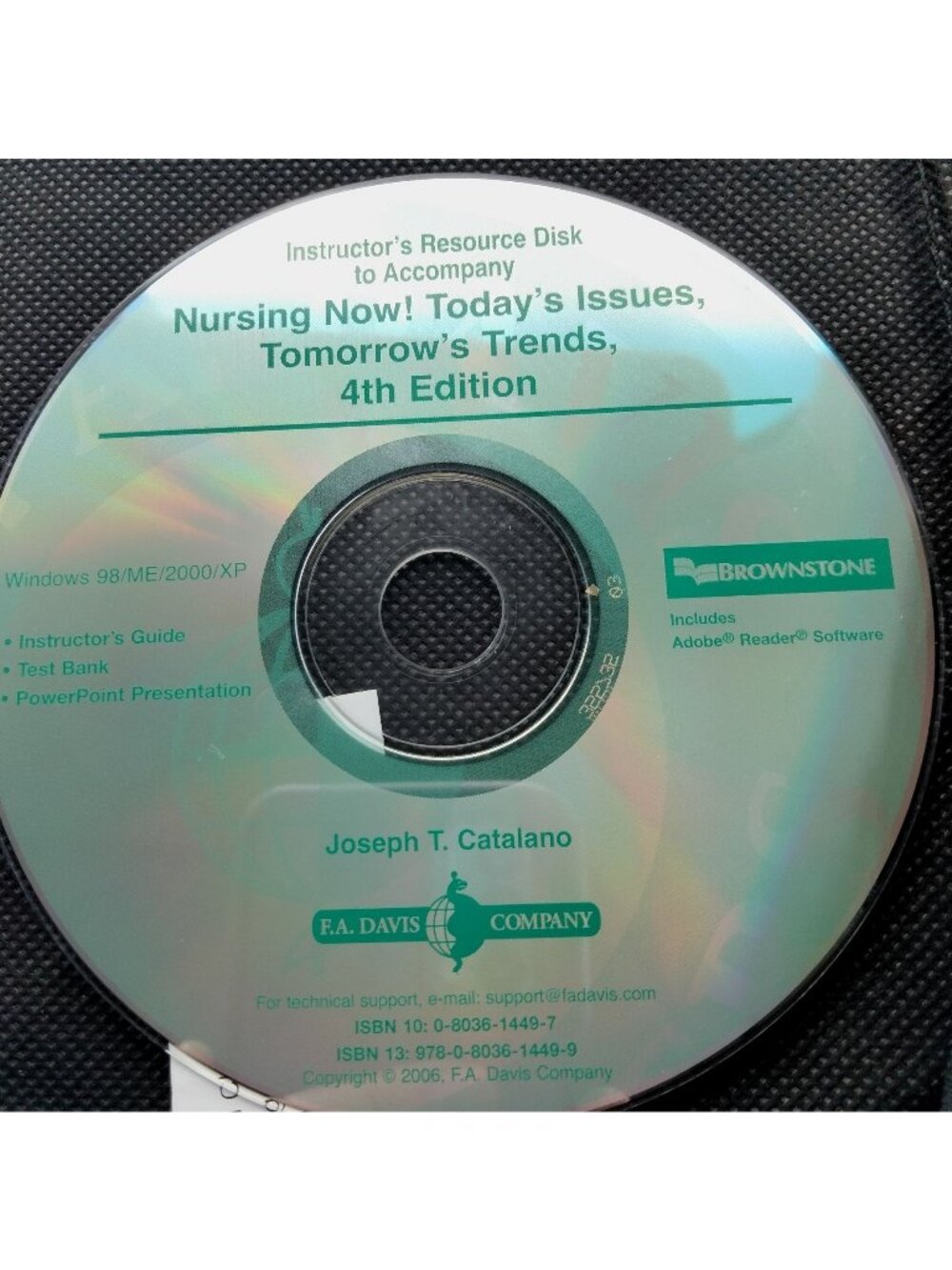 Nursing Now Todays Issues Tomorrows Trends Test Bank  Instructors Resource CD